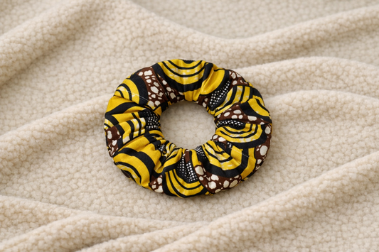 Golden Meadow Hair Scrunchie