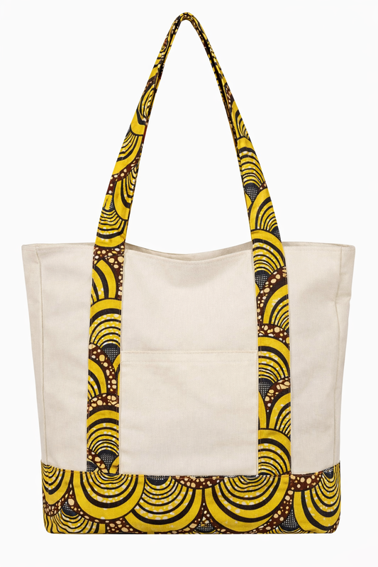 Golden Tote Bag